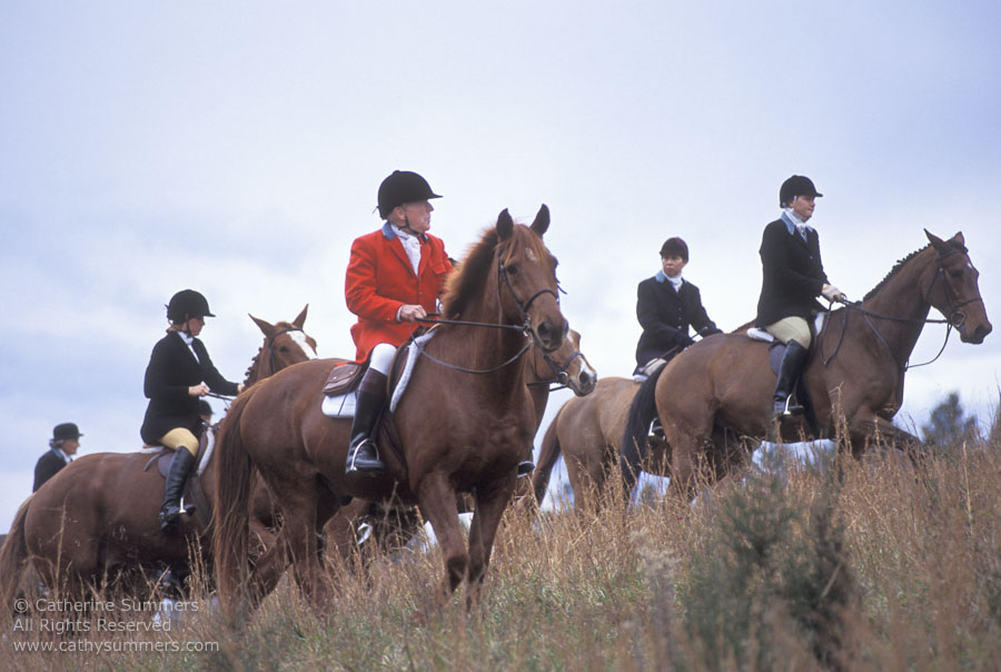 F2004_TH_25: Farmington Hunt, Fox Hunting, 2004, Jock Fiery
