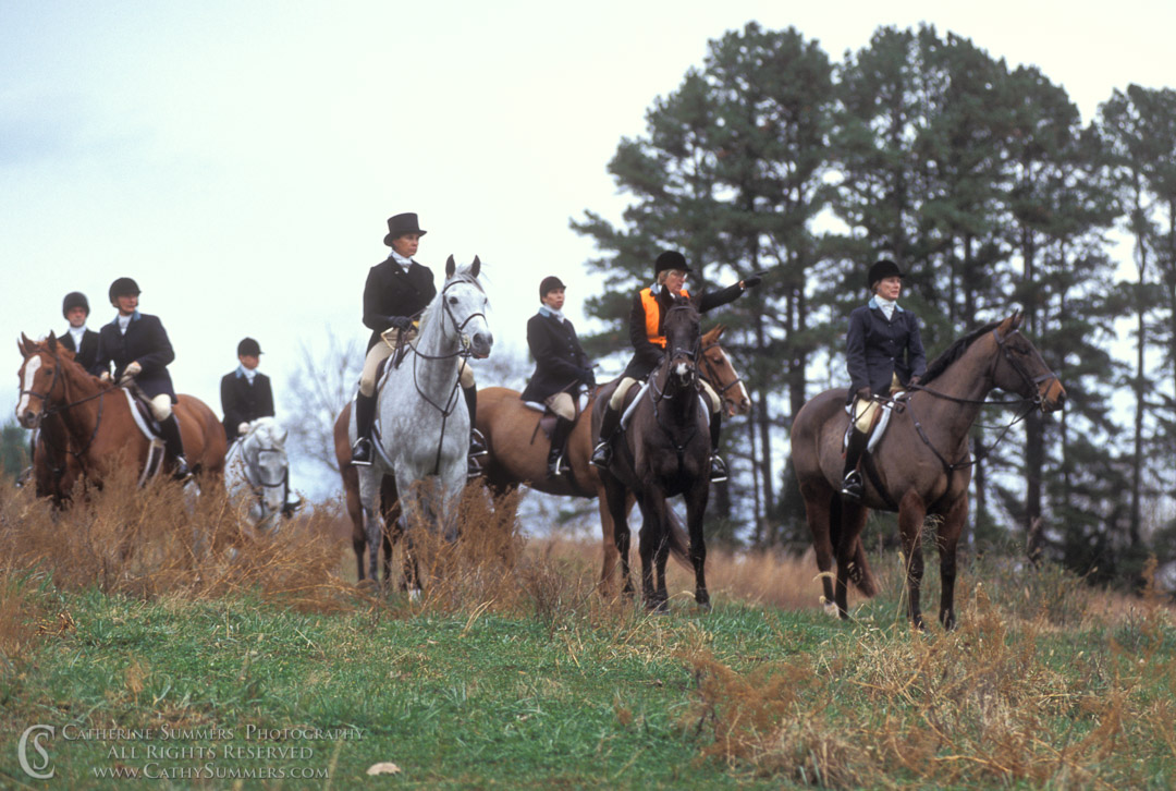 F2004_TH_26: Farmington Hunt, Fox Hunting, 2004, Kay Butterfield