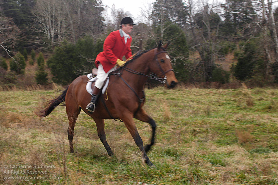 F2004_TH_34: Farmington Hunt, Fox Hunting, 2004, Bok Summers, Whipper-In