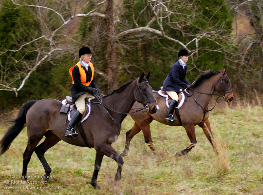 F2004_TH_38: Farmington Hunt, Fox Hunting, 2004, Kay Butterfield, Joy Crompton