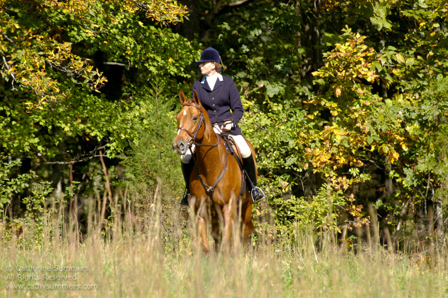 F2005_043: Farmington Hunt, Fox Hunting, 2005, Allison Beeney, Whipper-In