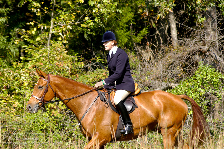 F2005_044: Farmington Hunt, Fox Hunting, 2005, Allison Beeney, Whipper-In