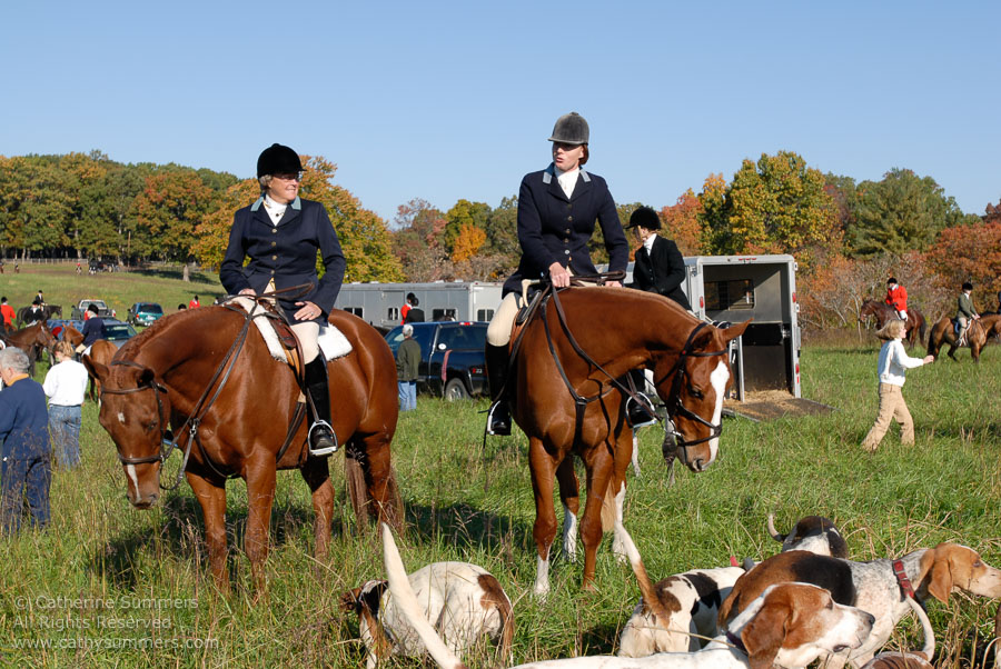 FH2006_007: Farmington Hunt, Fox Hunting, 2006, Carol Easter, Allison Beeney