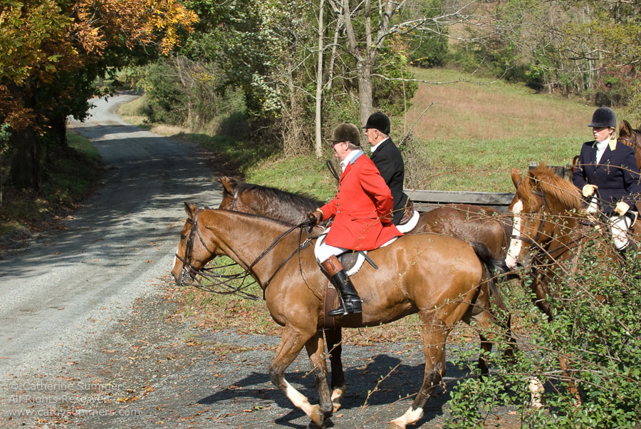 FH_2007_018: Farmington Hunt, Fox Hunting, Opening Meet, Hidden Fox, Tom Bishop