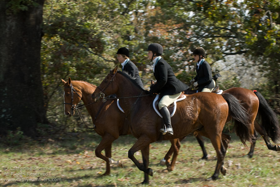 FH_2007_023: Farmington Hunt, Fox Hunting, Opening Meet, Kay Butterfield, Hidden Fox