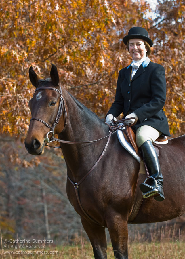 FH_20081108_018: Farmington Hunt, Fox Hunting, Opening Meet, Millington, Beth Sutton