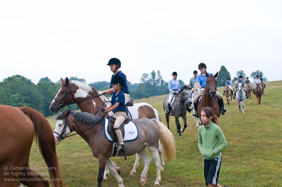 FH_20090907_054: Farmington Hunt, Fox Hunting, Foxfield, cubbing